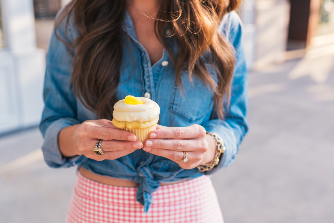 Pink Gingham, Chambray, Hello It's LOH, Georgetown Cupcakes
