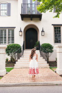 Hello It's LOH, White Red Dress, Summer outfit, Summer Dress, Summer Style, White Cotton Dress, Spring dresses, Spring midi Dress