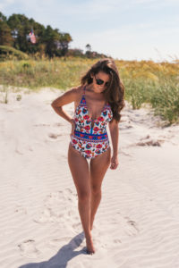Hello It's LOH, Lejla Hasanovic swimsuit, tybee island
