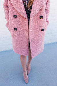 Kate Spade Dress, Holiday Dresses, Manolo Blahnik, Pink Coat, Hello It's LOH