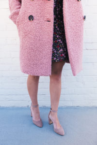 Kate Spade Dress, Holiday Dresses, Manolo Blahnik, Pink Coat, Hello It's LOH