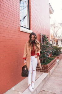 Richmond VA, VMFA, Fan District, Hello It's LOH, Lejla Hasanovic, winter style, fall style, casual style, rag and bone jeans, louis vuitton speedy, converse, topshop coat, cashmere sweater, holiday style