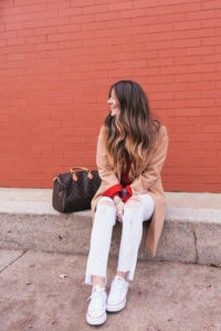 Richmond VA, VMFA, Fan District, Hello It's LOH, Lejla Hasanovic, winter style, fall style, casual style, rag and bone jeans, louis vuitton speedy, converse, topshop coat, cashmere sweater, holiday style