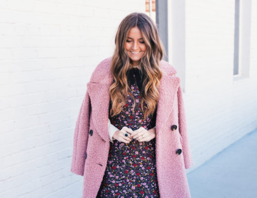 Kate Spade Dress, Holiday Dresses, Manolo Blahnik, Pink Coat, Hello It's LOH