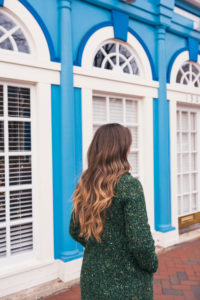 Tweed Coat, Green Coat, J.Crew Bright Coat, Ivory Sweater, Black Jeans, Velvet Flats, Fall Style, Winter Style, Hello It's LOH, Lejla Hasanovic, RVA