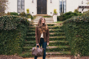 Leather Jacket Outfit, Citizens Of Humanity Jeans, Ivory Sweater