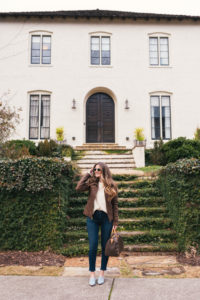 Leather Jacket Outfit, Citizens Of Humanity Jeans, Ivory Sweater