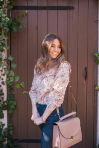 Hello It's LOH, La Vie Rebecca Taylor Top, Citizens Of Humanity Rocket Sculpt Denim last seen here, Vince Milo Loafers, Cuyana Satchel, Lejla Hasanovic, @helloitsloh
