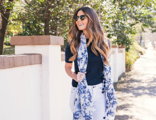Club Monaco Scarf, Rag and Bone Jeans, J.Crew Perfect Fit Tee, Allbirds Slip on sneakers, Lejla Hasanovic, Hello It's LOH