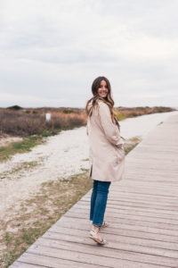 Beige Trench Sullivans Island, Citizens Of Humanity, Soludos Wrap Around Espadrilles, Spring Style, Charleston South Carolina, Cold Beach Wear, Cashmere Sweaters For Spring, Trench Coats For Spring, Lejla Hasanovic, Hello It's LOH