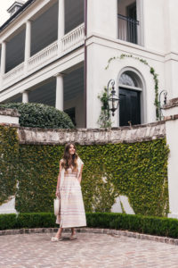 Striped Cotton Dress in Charleston, Hello It's LOH, Lejla Hasanovic, Arnel Hasanovic Photography, Cotton Dresses, Weekend Dresses, Mara Hoffman, Woven Round Bag, Summer Dresses, Spring Dresses, Easter Dresses, Nordstrom Dresses, Sale