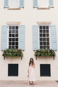 Striped Cotton Dress in Charleston, Hello It's LOH, Lejla Hasanovic, Arnel Hasanovic Photography, Cotton Dresses, Weekend Dresses, Mara Hoffman, Woven Round Bag, Summer Dresses, Spring Dresses, Easter Dresses, Nordstrom Dresses, Sale