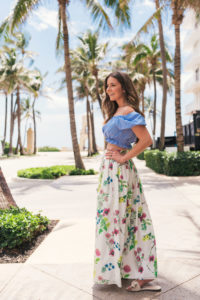 Hello It's LOH, Palm Beach, The Colony Palm Beach, MDS Stripes Skirt, Caroline Constas