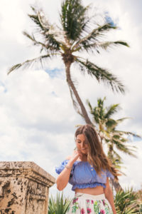 Hello It's LOH, Palm Beach, The Colony Palm Beach, MDS Stripes Skirt, Caroline Constas