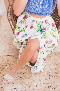 Hello It's LOH, Palm Beach, The Colony Palm Beach, MDS Stripes Skirt, Caroline Constas