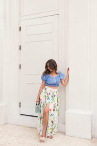 Hello It's LOH, Palm Beach, The Colony Palm Beach, MDS Stripes Skirt, Caroline Constas