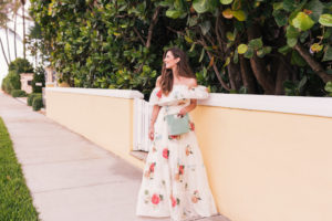 Hello It's LOH, Vacation Maxi Dress, Palm Beach, Summer Dress, Summer Style, Summer Maxi, Off The Shoulder Dress, Lejla Hasanovic, Maxi Dress