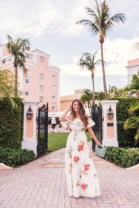 Hello It's LOH, Vacation Maxi Dress, Palm Beach, Summer Dress, Summer Style, Summer Maxi, Off The Shoulder Dress, Lejla Hasanovic, Maxi Dress