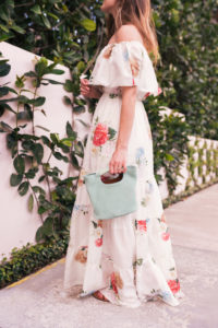Hello It's LOH, Vacation Maxi Dress, Palm Beach, Summer Dress, Summer Style, Summer Maxi, Off The Shoulder Dress, Lejla Hasanovic, Maxi Dress