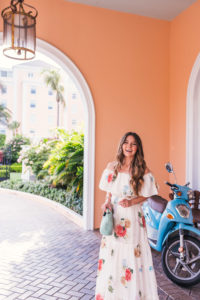 Hello It's LOH, Vacation Maxi Dress, Palm Beach, Summer Dress, Summer Style, Summer Maxi, Off The Shoulder Dress, Lejla Hasanovic, Maxi Dress