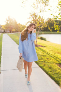 Hello It's LOH, Shirt Dress, Shopbop, Maternity Style Fall Style